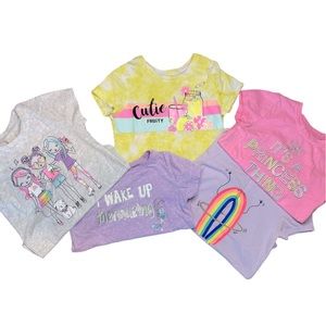 Toddler Cotton statement Tees. Size 4T